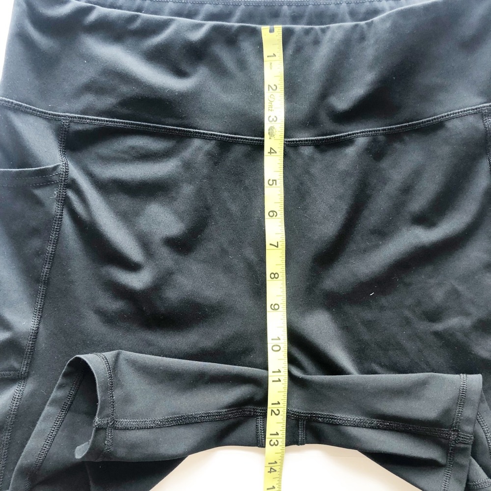 American Eagle Shorts Womens XL The Everything Pocket Bike Black High Waisted - Picture 7 of 9